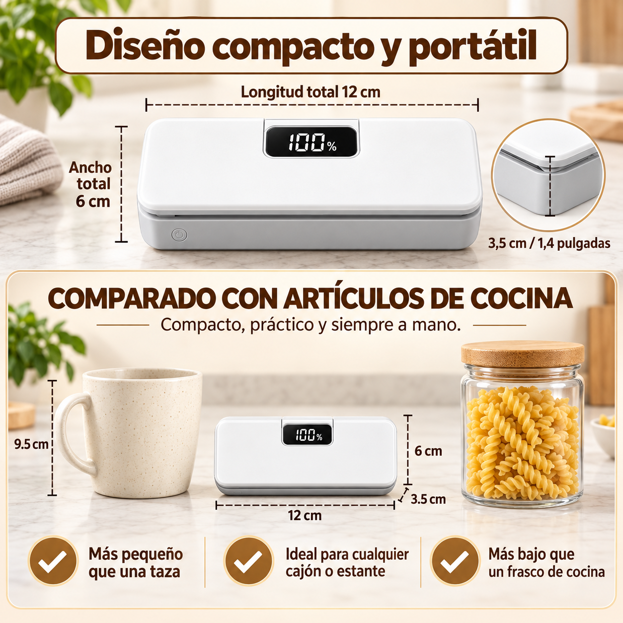 Smart Sealer selladora port&aacute;til digital